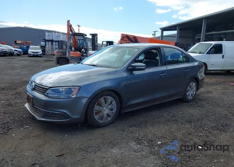 2012 Volkswagen Jetta 2.5L Se из США, поврежденный, VIN 3VWDX7AJ2CM420502
